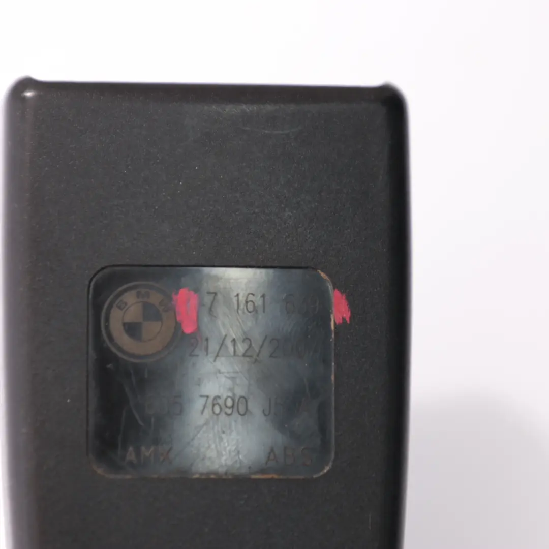 BMW X5 E70 3rd Third Seat Row Seat Belt Buckle Rear Left N/S Lower Belt - SKU 7161639 - Part number 7161639