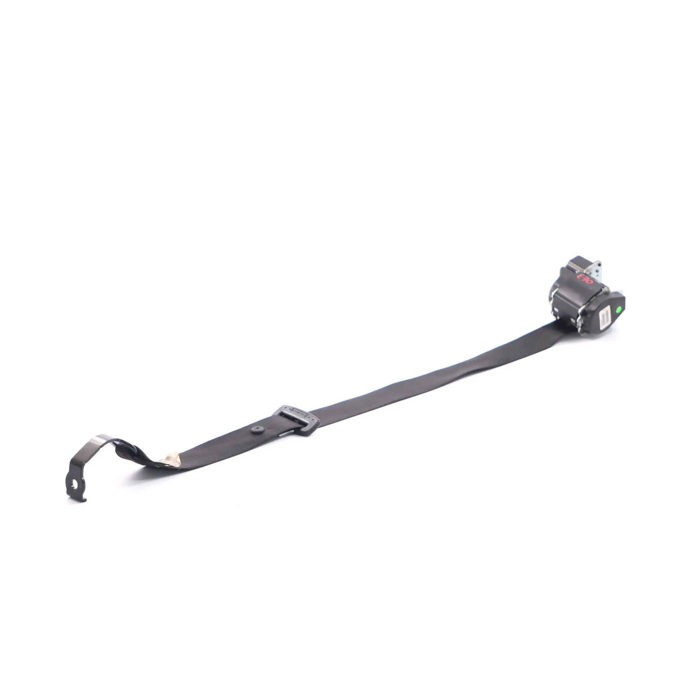 BMW X5 E70 Cintura di sicurezza posteriore centrale superiore Nero 7161646