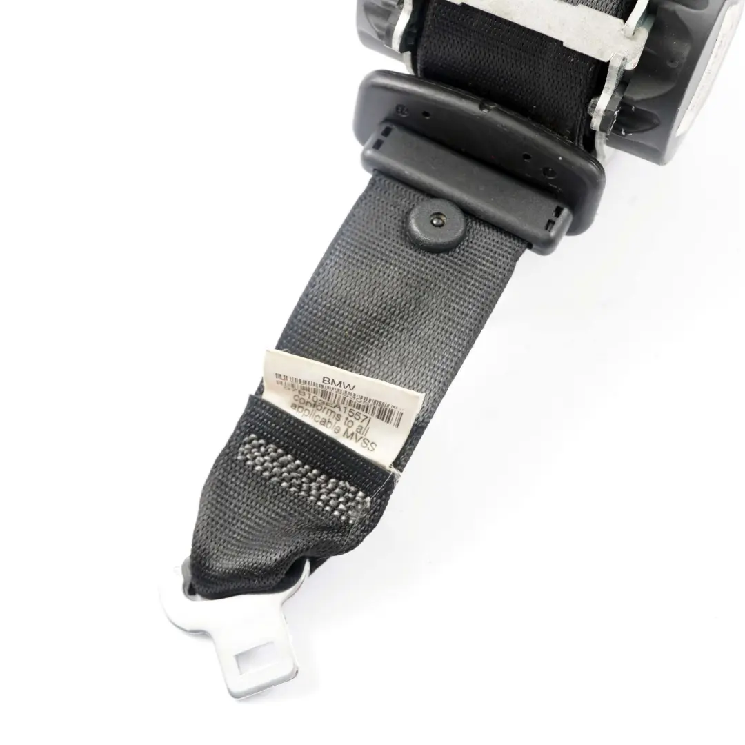 Seatbelt Rear BMW X5 E70 Third Row Upper Belt Safety Left N/S Black to with Part number 7161653 Seatbelt Rear BMW X5 E70 Third Row Upper Belt Safety Left N/S Black - SKU 7161653 - Part number 7161653