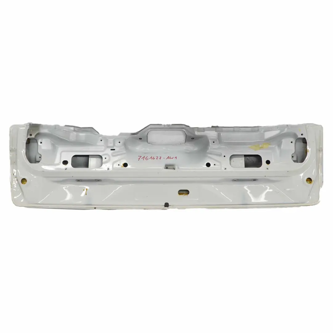 BMW X5 E70 Heckklappe Unten Abdeckung Verkleidung Alpinweiss 3 - 300 - SKU 7161677-AW1 - Teilenummer 7161677