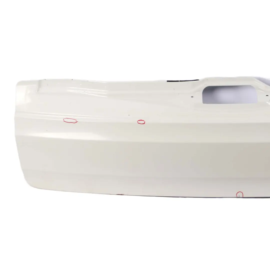 BMW X5 E70 Boot Trunk Lid Tailgate Bottom Panel Alpinweiss Alpine White - 300 - SKU 7161677-AW - Part number 7161677