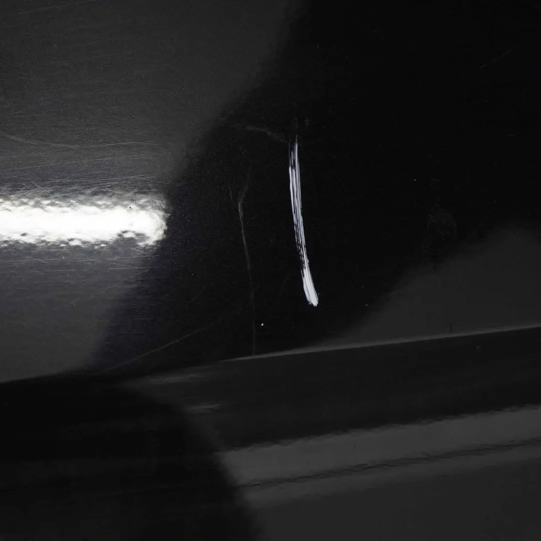 BMW X5 E70 Heckklappe Unten Abdeckung Verkleidung Black Sapphire Schwarz - 475 - SKU 7161677-BS - Teilenummer 7161677