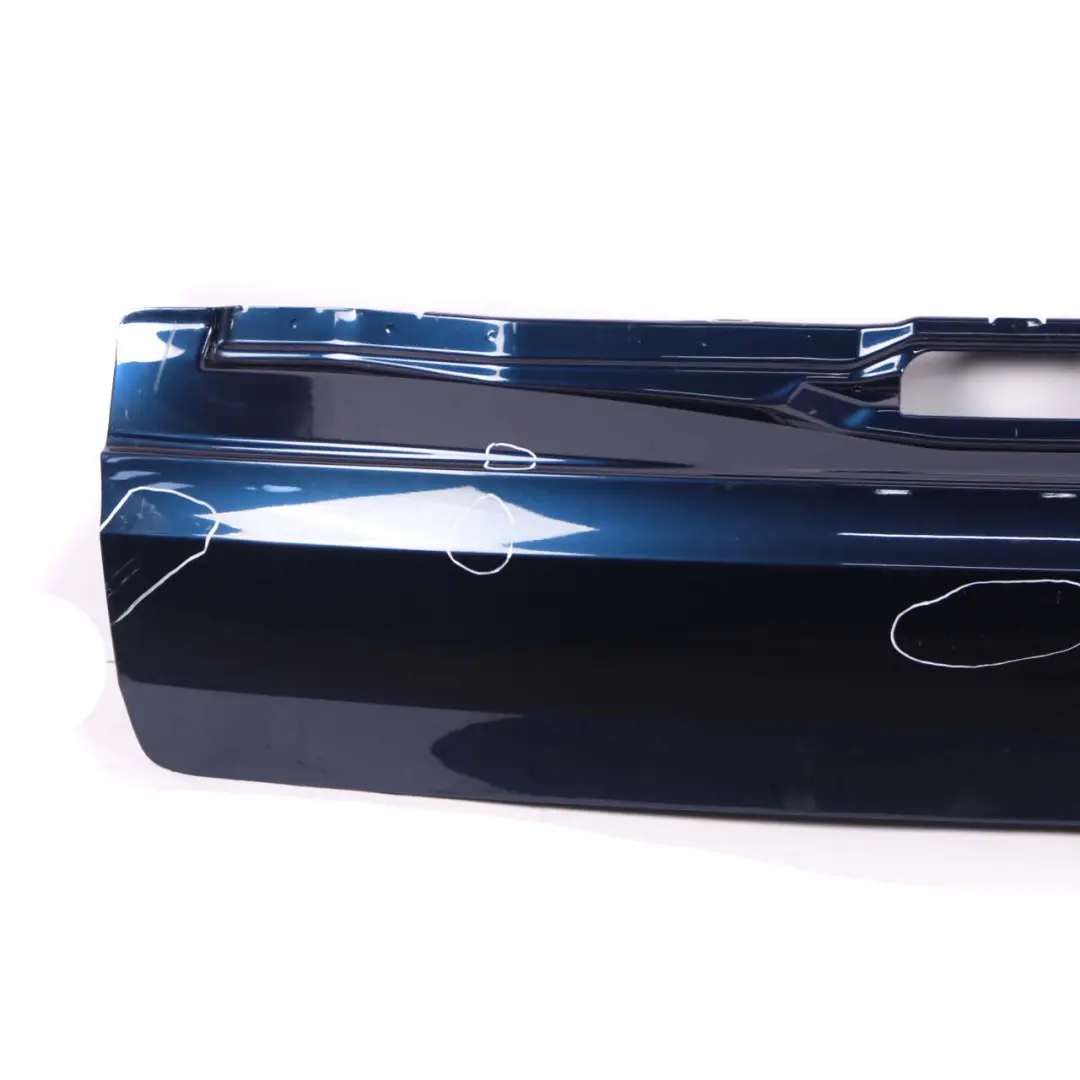 BMW X5 E70 Boot Trunk Lid Tailgate Bottom Panel Deep Sea Blue Metallic - A76 - SKU 7161677-DSB - Part number 7161677