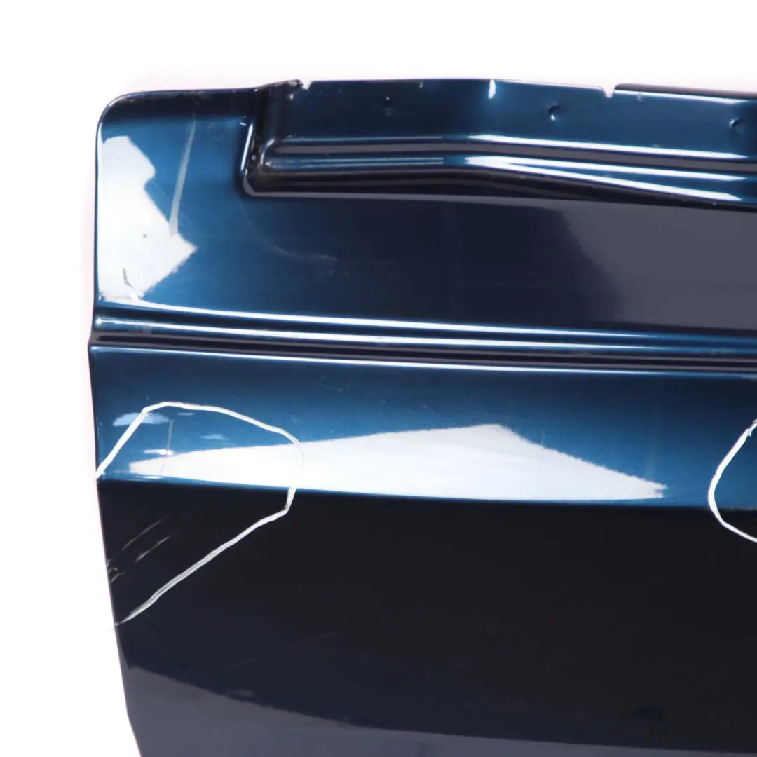 BMW X5 E70 Boot Trunk Lid Tailgate Bottom Panel Deep Sea Blue Metallic - A76 - SKU 7161677-DSB - Part number 7161677