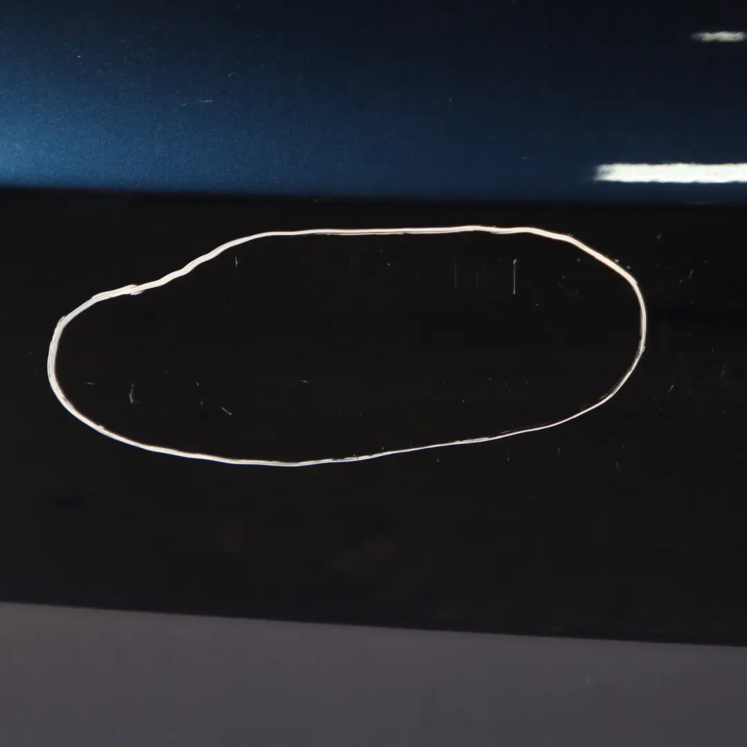 BMW X5 E70 Boot Trunk Lid Tailgate Bottom Panel Deep Sea Blue Metallic - A76 - SKU 7161677-DSB - Part number 7161677