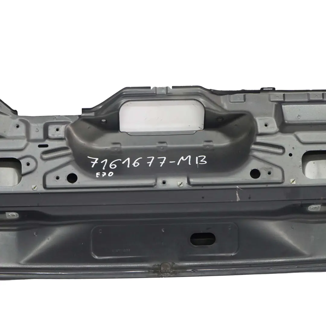 BMW X5 E70 Panneau fond coffre, couvercle de hayon, bleu monacoblau - A35 - SKU 7161677-MB - Numéro de pièce 7161677