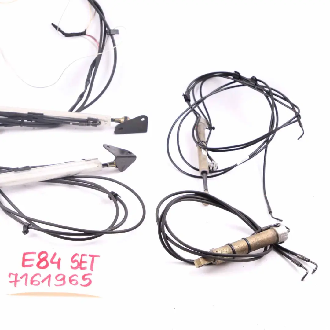 BMW E64 Folding Top Roof Cabrio Hydraulic Lock Lifting Springs Lifters Set - SKU 7161965 - Part number 7156985