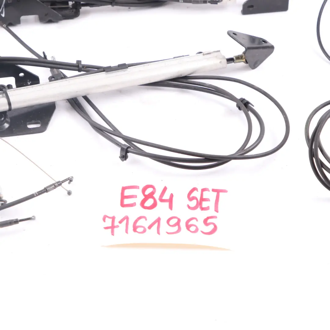 BMW E64 Folding Top Roof Cabrio Hydraulic Lock Lifting Springs Lifters Set - SKU 7161965 - Part number 7156985