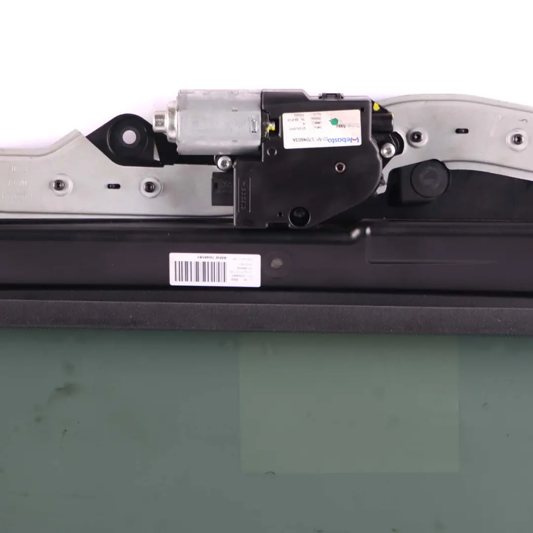 Sunroof Sun Roof Frame Glass Mechanism Roller Blind Anthracite to BMW 3 E92 Coupe with Part number 7161980 BMW 3 E92 Coupe Sunroof Sun Roof Frame Glass Mechanism Roller Blind Anthracite - SKU 7161980-1 - Part number 7161980
