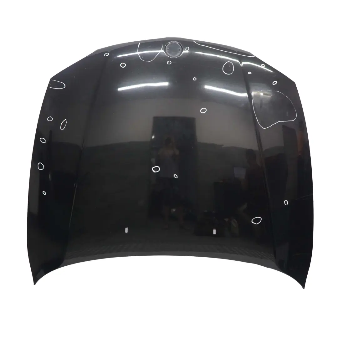 BMW E81 E87 Maska Pokrywa Silnika Black Sapphire - SKU 7162102-BS - Numer Części 7162102