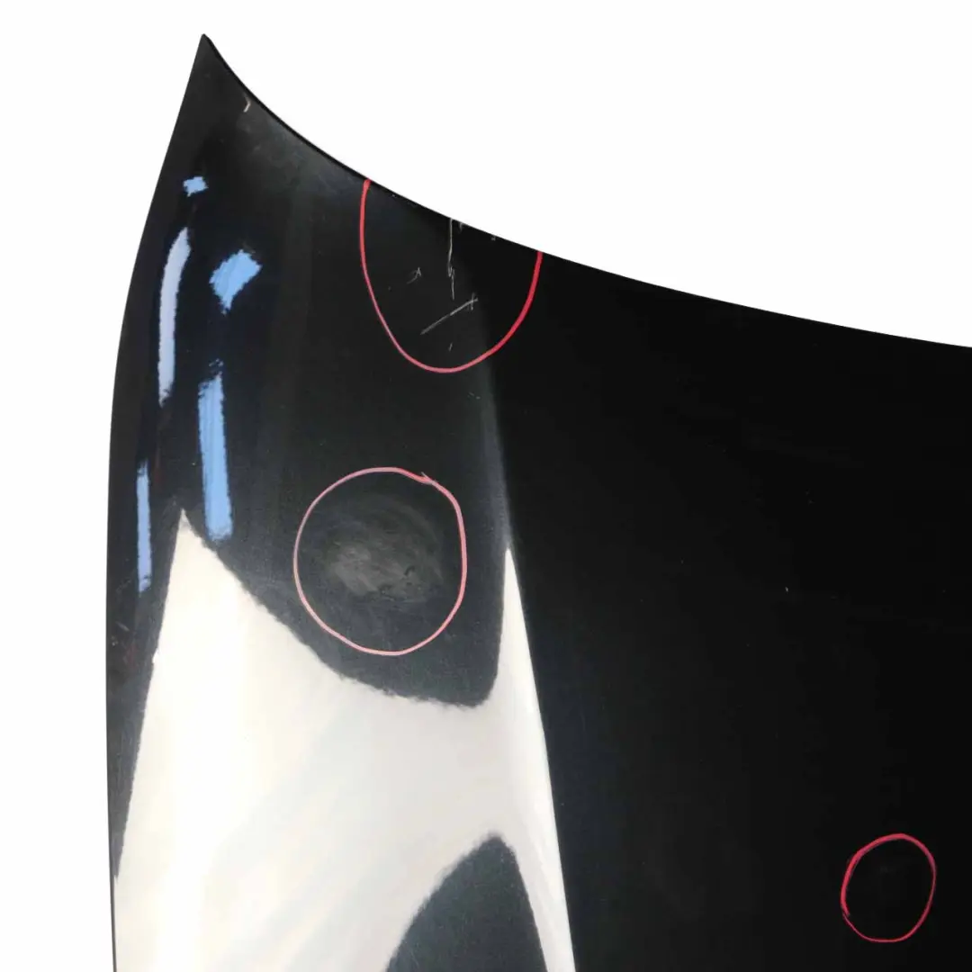  £BMW E81 E87 Hood Bonnet Cover Panel Black Sapphire Metallic - 475 - SKU 7162102-BS5 - Part number 7162102