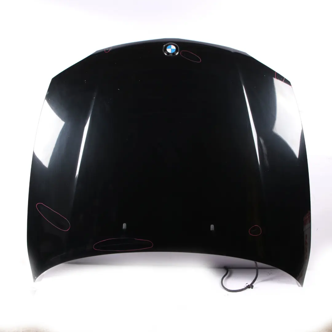 Hood Bonnet Cover Panel Black Sapphire Metallic - 475 to BMW 1 E81 E87 6 with Part number 7162102 BMW 1 E81 E87 6 Hood Bonnet Cover Panel Black Sapphire Metallic - 475 - SKU 7162102-BS6 - Part number 7162102