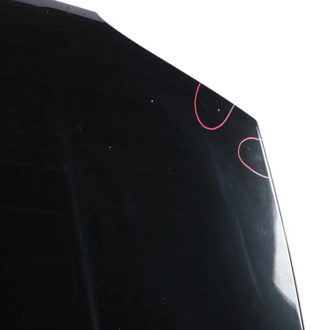 BMW 1 E81 E87 6 Hood Bonnet Cover Panel Black Sapphire Metallic - 475 - SKU 7162102-BS6 - Part number 7162102