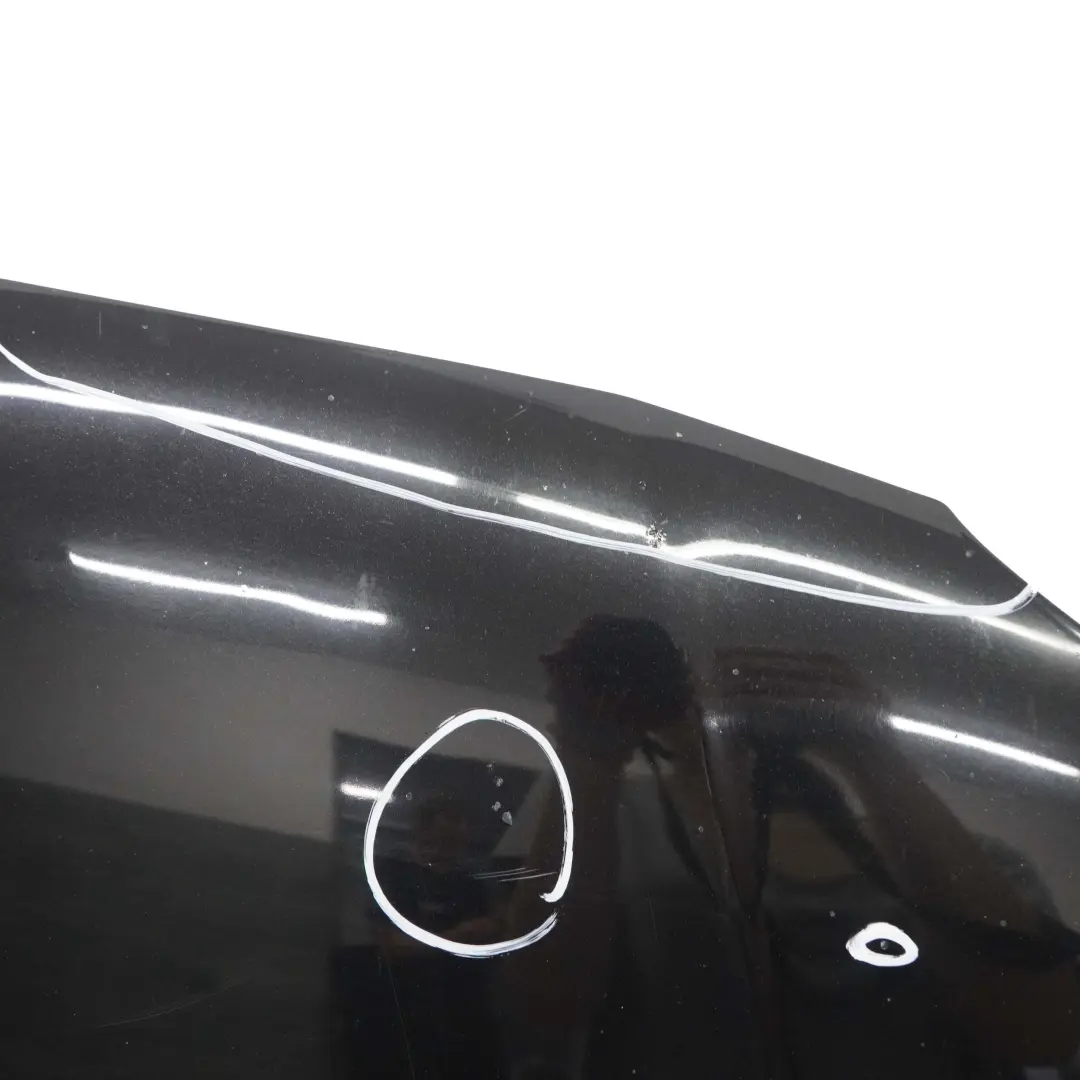 BMW E81 E87 Maska Pokrywa Silnika Black Sapphire - SKU 7162102-BS - Numer Części 7162102