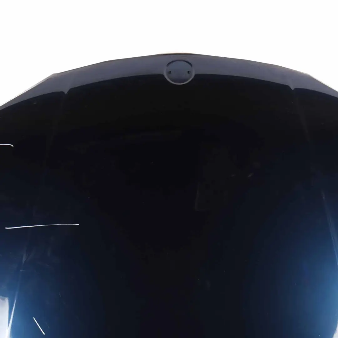 BMW E81 E87 Hood Bonnet Cover Panel Tiefseeblau Deep Sea Blue Metallic - A76 - SKU 7162102-DSB - Part number 7162102
