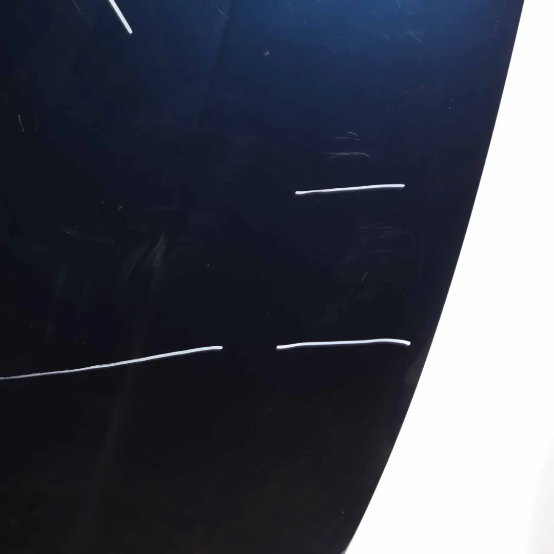 Hood Bonnet Cover Panel Tiefseeblau Deep Sea Blue Metallic - A76 to BMW E81 E87 with Part number 7162102 BMW E81 E87 Hood Bonnet Cover Panel Tiefseeblau Deep Sea Blue Metallic - A76 - SKU 7162102-DSB - Part number 7162102