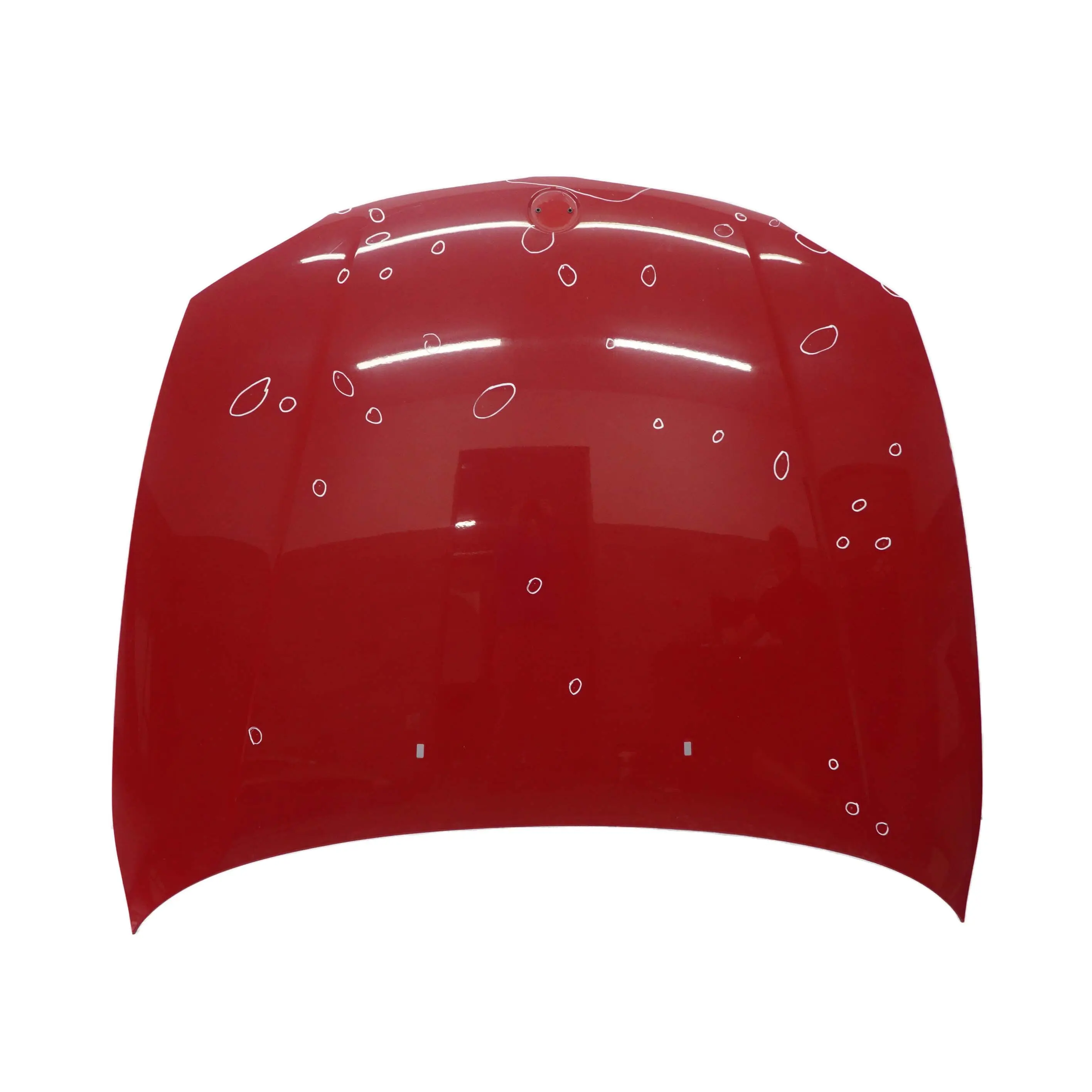 BMW E81 E87 Hood Bonnet Cover Panel Karmesinrot Crimson Red - A61