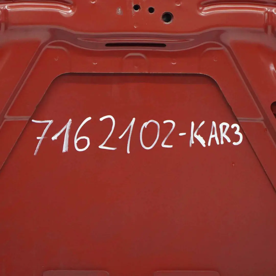 BMW E81 E87 Maska Pokrywa Silnika Karmesinrot A61 - SKU 7162102-KAR3 - Numer Części 7162102