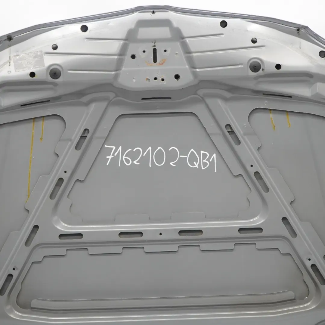 BMW 1 E81 E87 Hood Bonnet Cover Panel Quarzblau Quartz Blue Metallic - A18 - SKU 7162102-QB1 - Part number 7162102