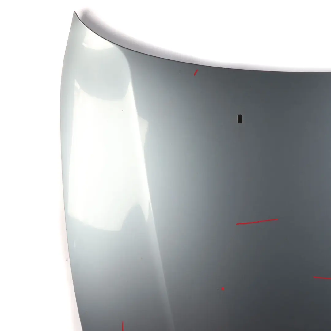 Hood Bonnet Cover Panel Quarzblau Quartz Blue Metallic - A18 to BMW E81 E87 with Part number 7162102 BMW E81 E87 Hood Bonnet Cover Panel Quarzblau Quartz Blue Metallic - A18 - SKU 7162102-QB - Part number 7162102