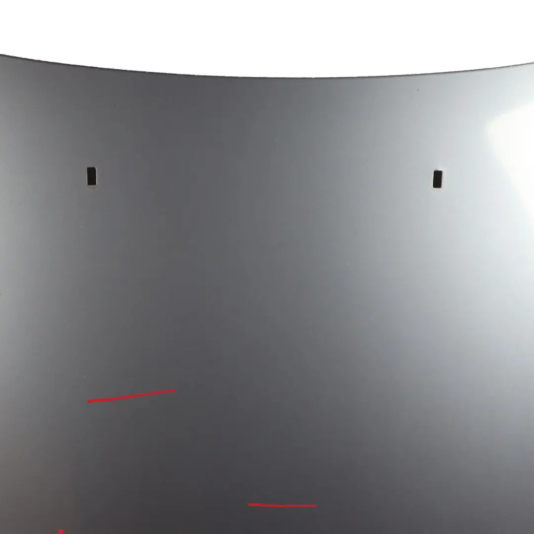 BMW E81 E87 Hood Bonnet Cover Panel Quarzblau Quartz Blue Metallic - A18 - SKU 7162102-QB - Part number 7162102