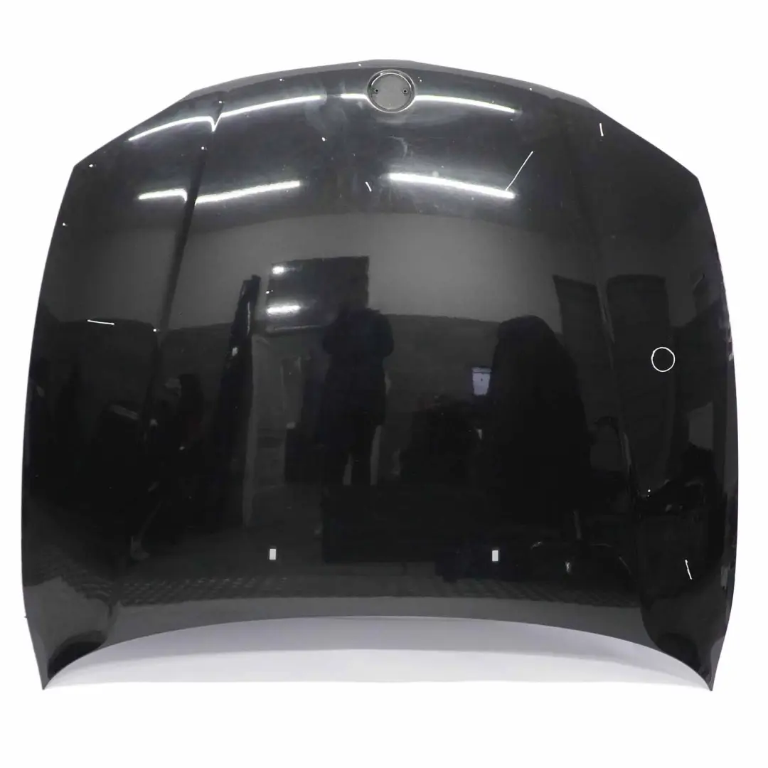 BMW E81 E87 Hood Bonnet Cover Panel Schwarz 2 Black - 668 - SKU 7162102-SCH - Part number 7162102