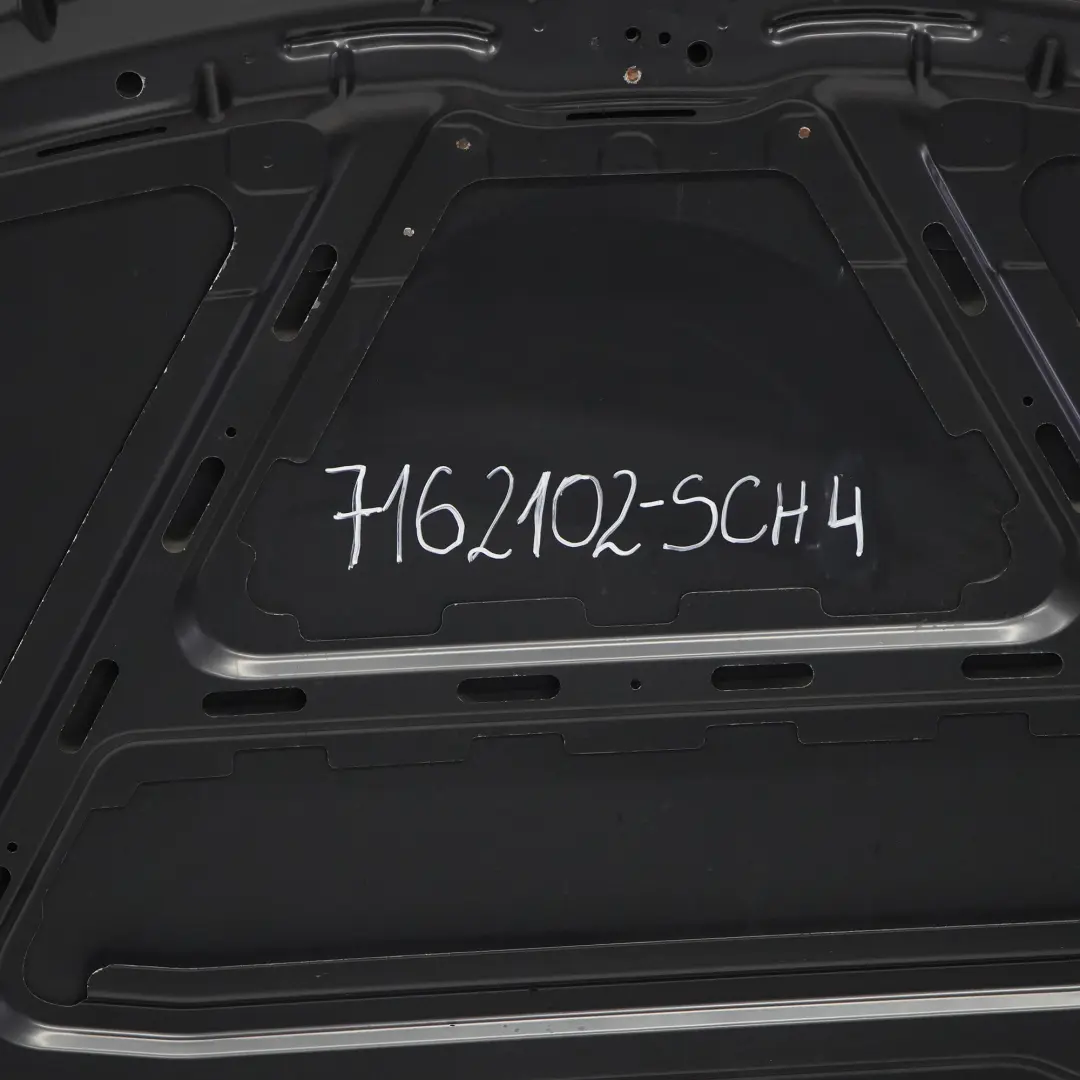 BMW E81 E87 Hood Bonnet Cover Panel Schwarz 2 Black - 668 - SKU 7162102-SCH4 - Part number 7162102