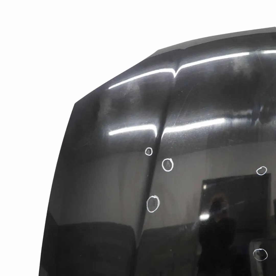 BMW E81 E87 Hood Bonnet Cover Panel Schwarz 2 Black - 668 - SKU 7162102-SCH4 - Part number 7162102