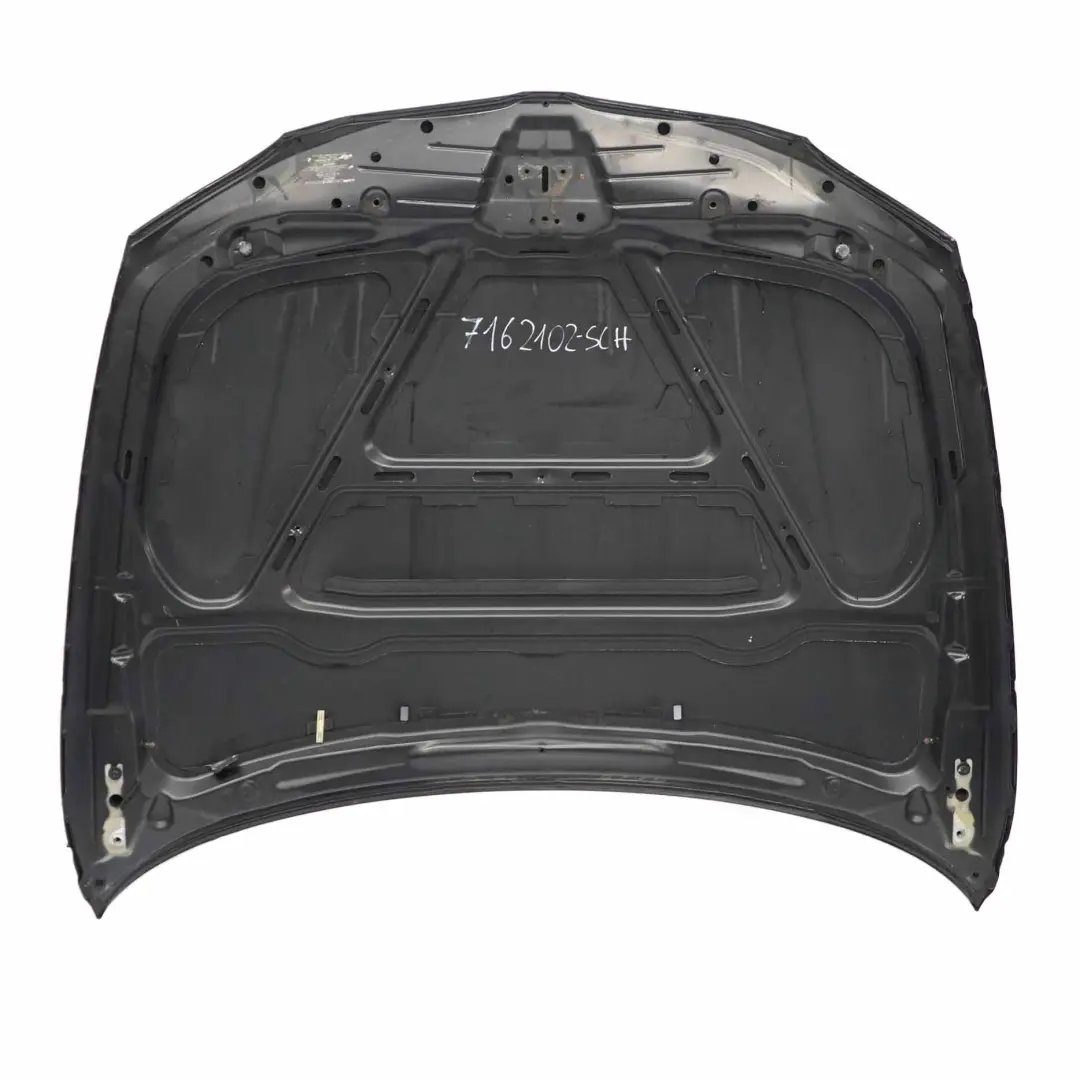 BMW E81 E87 Hood Bonnet Cover Panel Schwarz 2 Black - 668 - SKU 7162102-SCH - Part number 7162102