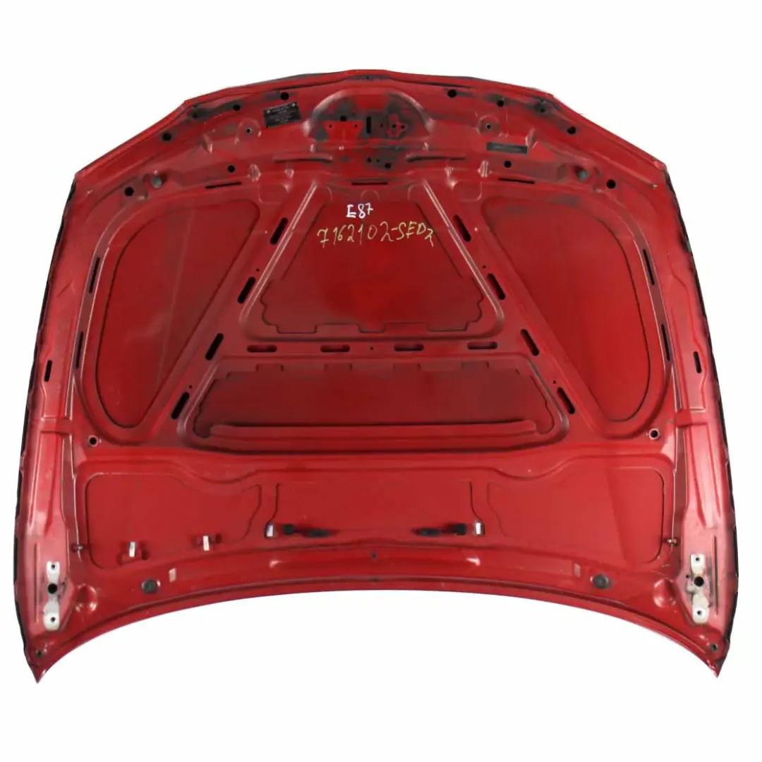 Hood Bonnet Cover Panel E81 Sedonarot Sedona Red Metallic - A79 to BMW E87 with Part number 7162102 BMW E87 Hood Bonnet Cover Panel E81 Sedonarot Sedona Red Metallic - A79 - SKU 7162102-SED2 - Part number 7162102