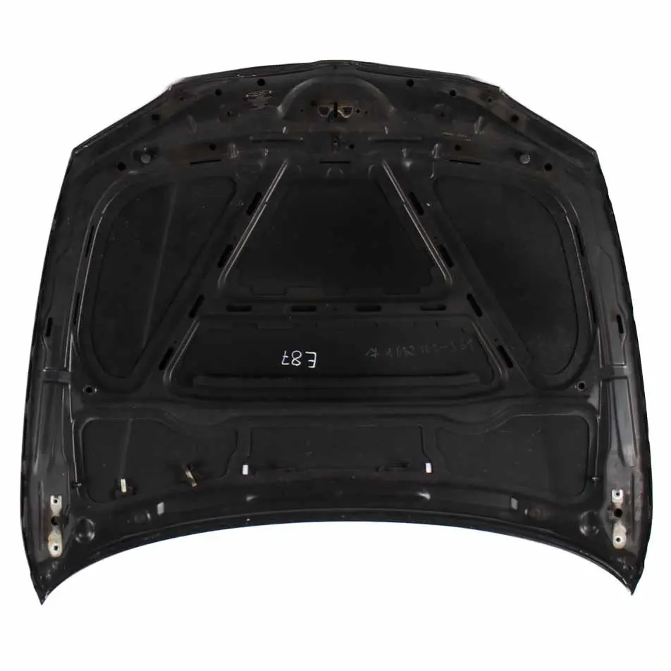 BMW E81 E87 Hood Bonnet Engine Covering Panel Sparkling Graphite Metallic - A22 - SKU 7162102-SG1 - Part number 7162102