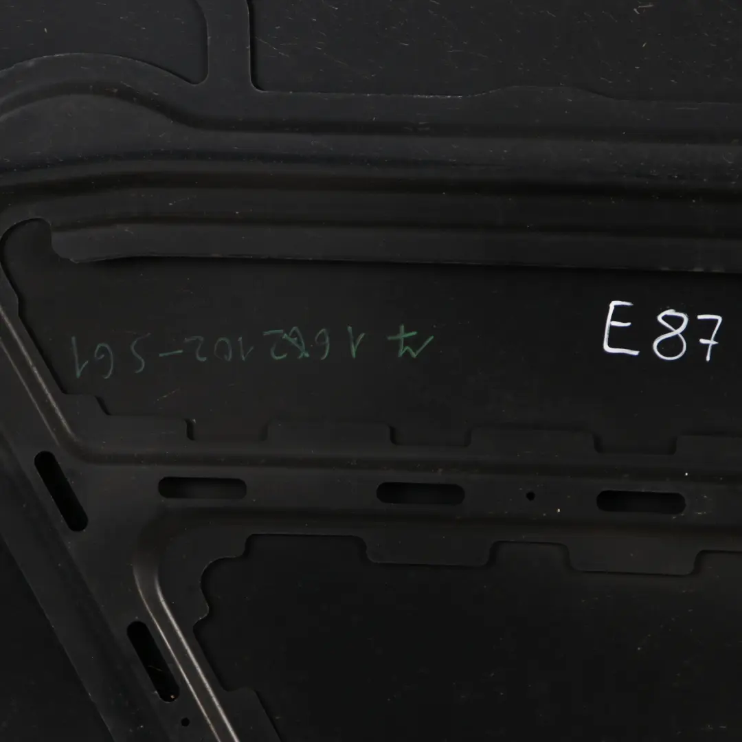 Hood Bonnet Engine Covering Panel Sparkling Graphite Metallic - A22 to BMW E81 E87 with Part number 7162102 BMW E81 E87 Hood Bonnet Engine Covering Panel Sparkling Graphite Metallic - A22 - SKU 7162102-SG1 - Part number 7162102