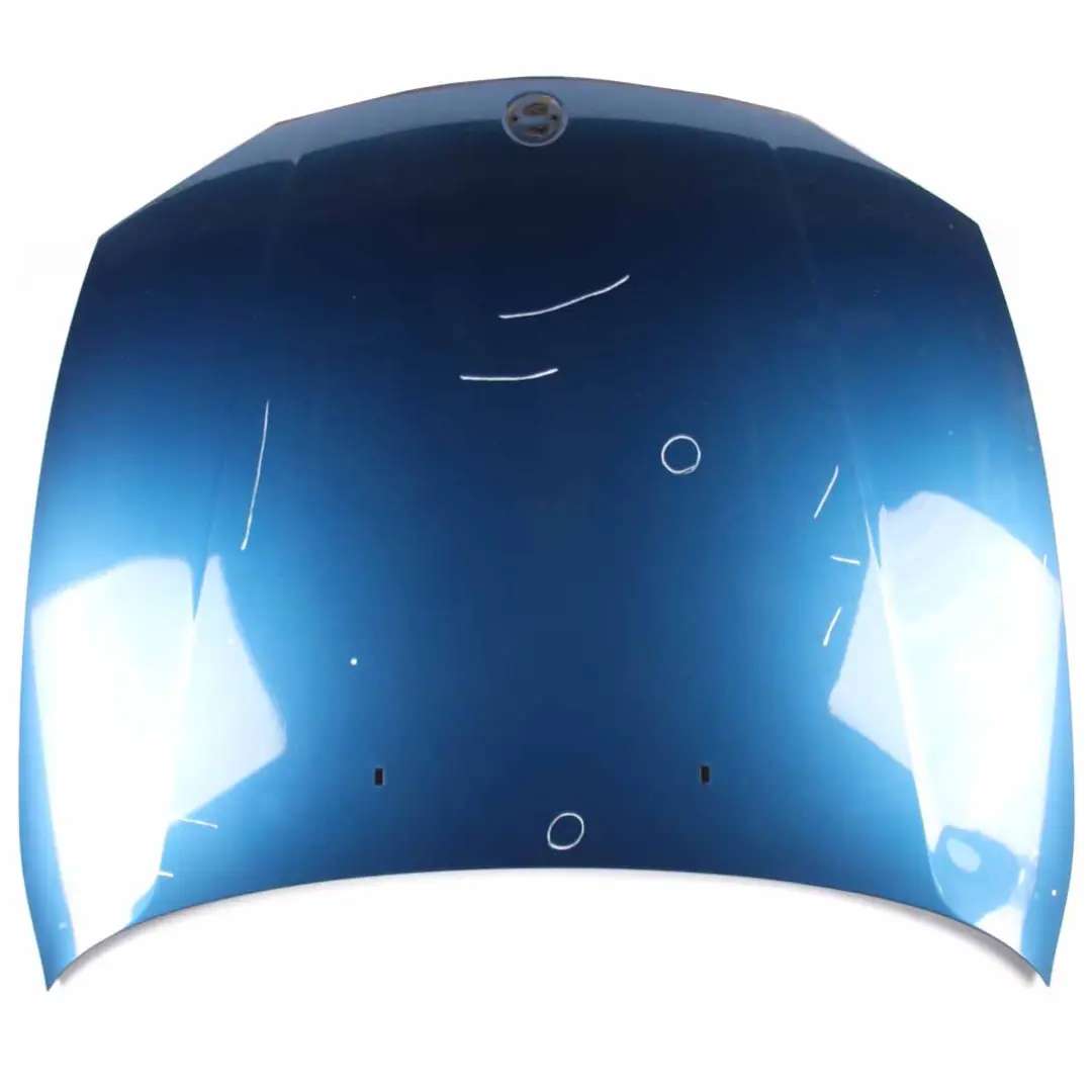 Hood Bonnet Cover Panel Sydneyblau Sydney Blue Metallic - A19 to BMW E81 E87 with Part number 7162102 BMW E81 E87 Hood Bonnet Cover Panel Sydneyblau Sydney Blue Metallic - A19 - SKU 7162102-SYD - Part number 7162102