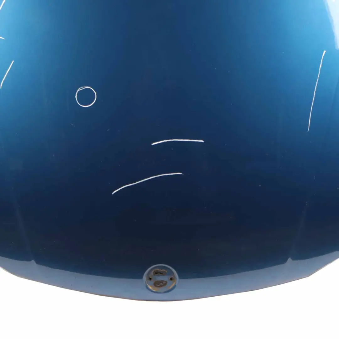 Hood Bonnet Cover Panel Sydneyblau Sydney Blue Metallic - A19 to BMW E81 E87 with Part number 7162102 BMW E81 E87 Hood Bonnet Cover Panel Sydneyblau Sydney Blue Metallic - A19 - SKU 7162102-SYD - Part number 7162102