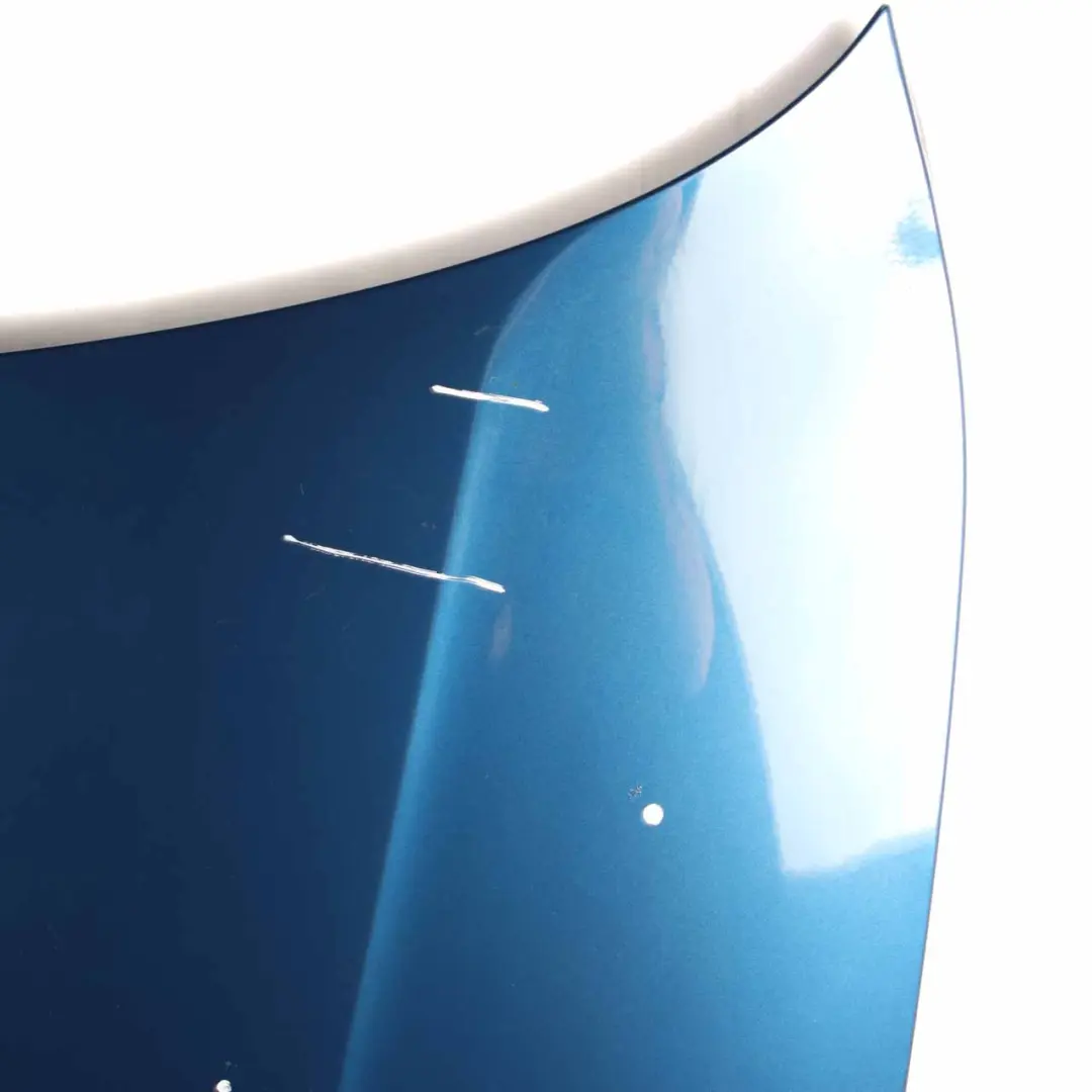 Hood Bonnet Cover Panel Sydneyblau Sydney Blue Metallic - A19 to BMW E81 E87 with Part number 7162102 BMW E81 E87 Hood Bonnet Cover Panel Sydneyblau Sydney Blue Metallic - A19 - SKU 7162102-SYD - Part number 7162102