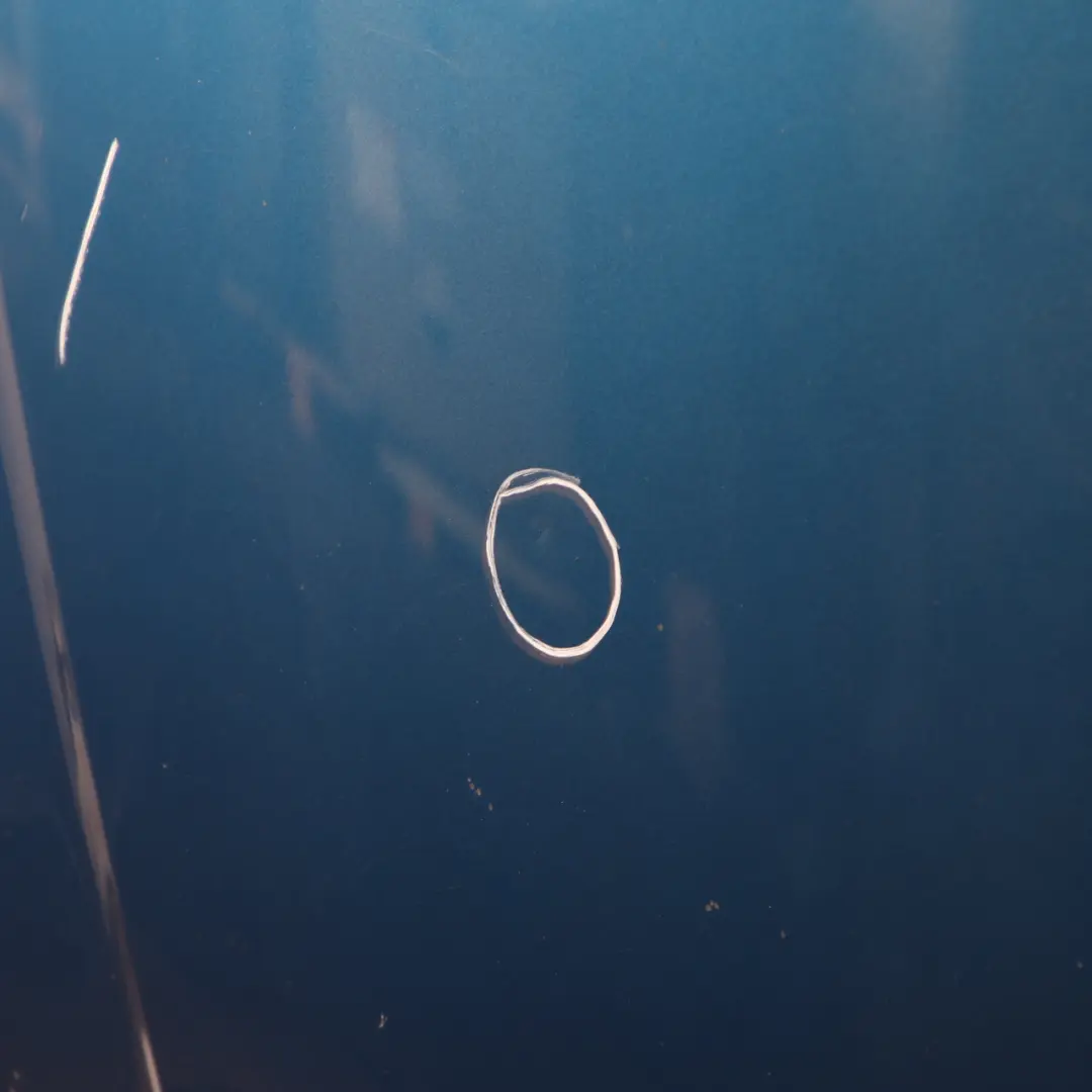 BMW E81 E87 Hood Bonnet Cover Panel Sydneyblau Sydney Blue Metallic - A19 - SKU 7162102-SYD - Part number 7162102