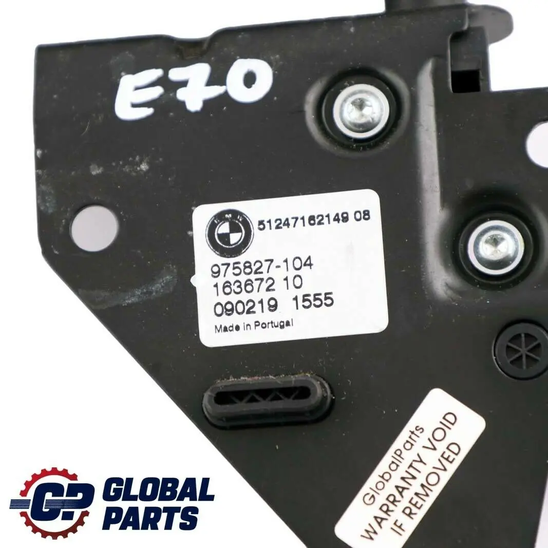 BMW X5 Series E70 Lock Bootlid Hatch Door Hatchback Lower - SKU 7162149 - Part number 7162149