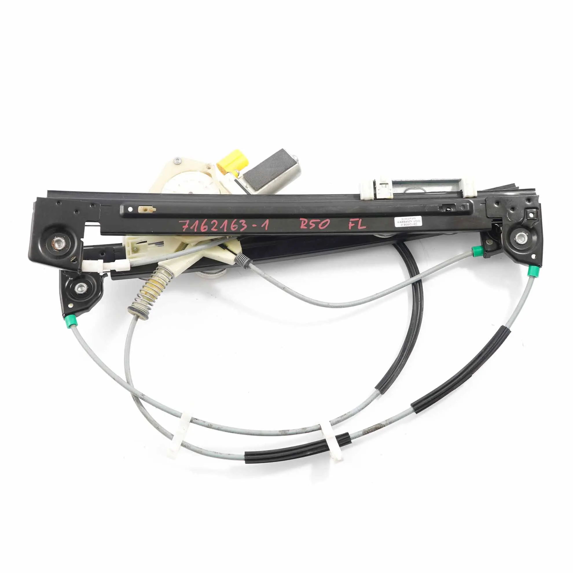 Mini Cooper R50 R52 R53 Leve-vitre de Porte Conduit Leve-vitre avant Gauche