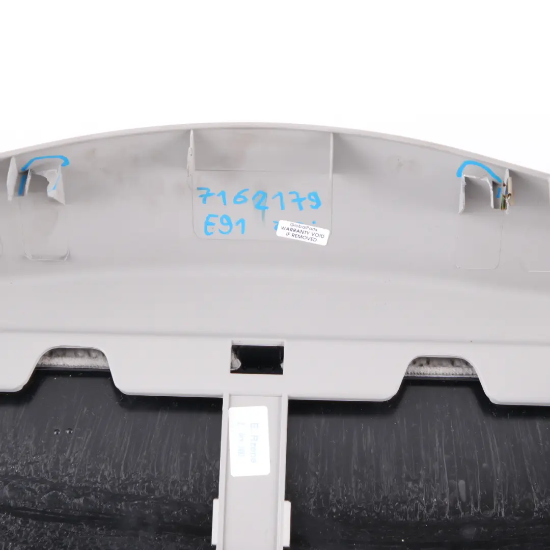 Panel Cover Trunk Lid Boot Grey para BMW E91 Touring Tailgate con número de pieza 7162179 BMW E91 Touring Tailgate Panel Cover Trunk Lid Boot Grey - SKU 7162179 - Número de pieza 7162179
