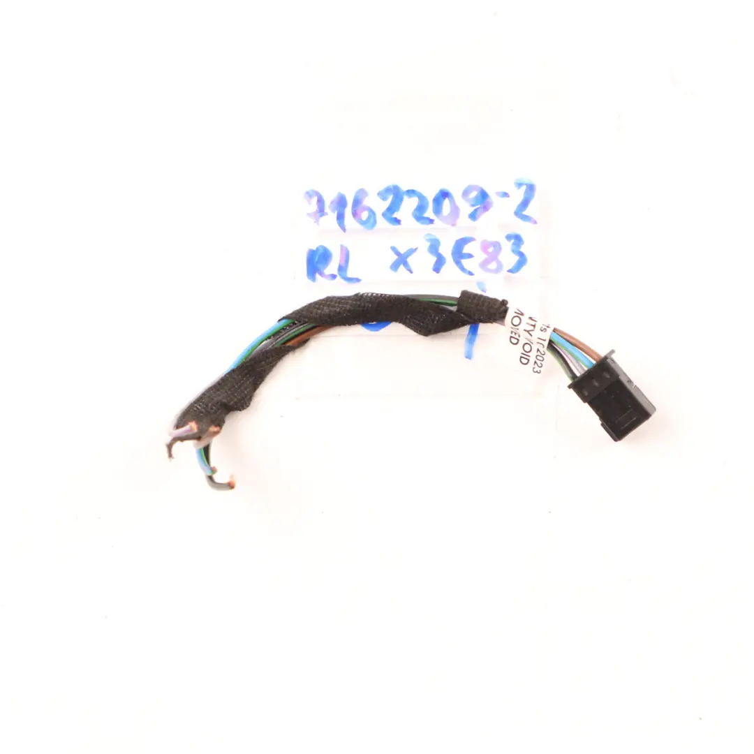 Gniazdo Wtyczka Kabel Lampy Lewy Tył Okablowanie do BMW X3 E83 LCI o numerze 7162209 BMW X3 E83 LCI Gniazdo Wtyczka Kabel Lampy Lewy Tył Okablowanie - SKU 7162209-2 - Numer Części 7162209