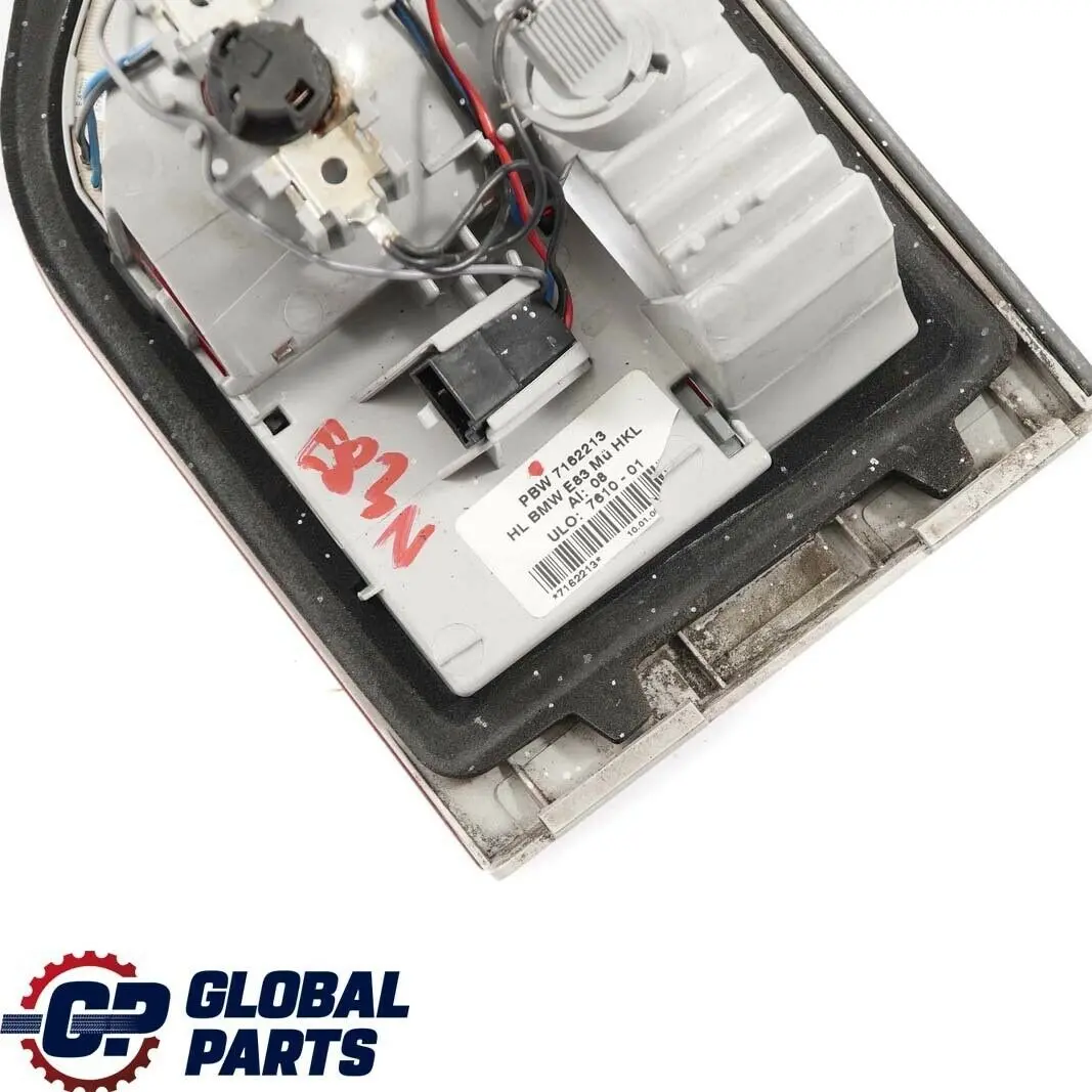 E83N Feu Arrière dans le Couvercle du Coffre Gauche pour BMW X3 E83 LCI à propos du numéro de pièce 7162213 BMW X3 E83 LCI E83N Feu Arrière dans le Couvercle du Coffre Gauche - SKU 7162213 - Numéro de pièce 7162213