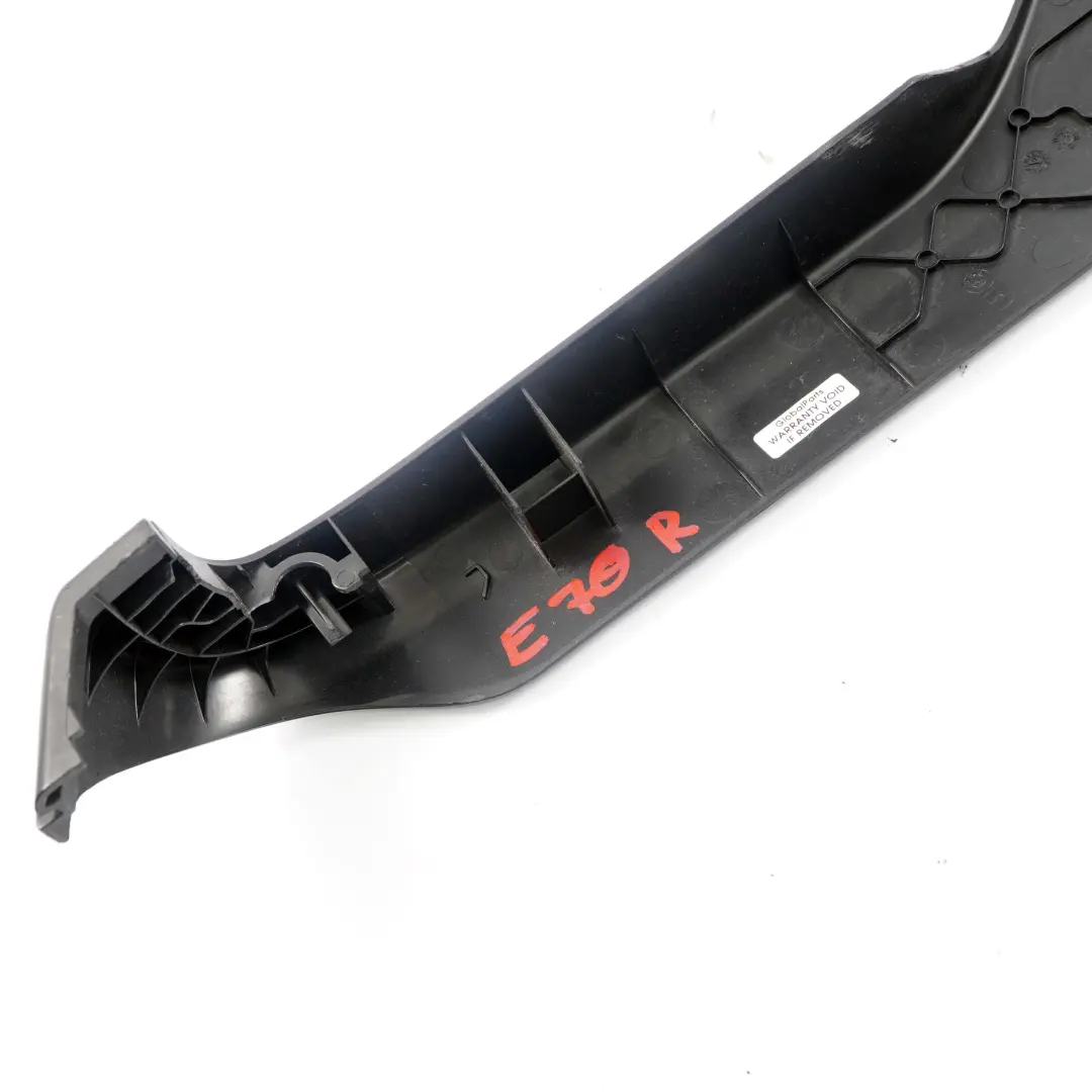 BMW X5 E70 Revetement de Siege Avant Droite Panneau Superieur Noir - SKU 7162224 - Numéro de pièce 7162224