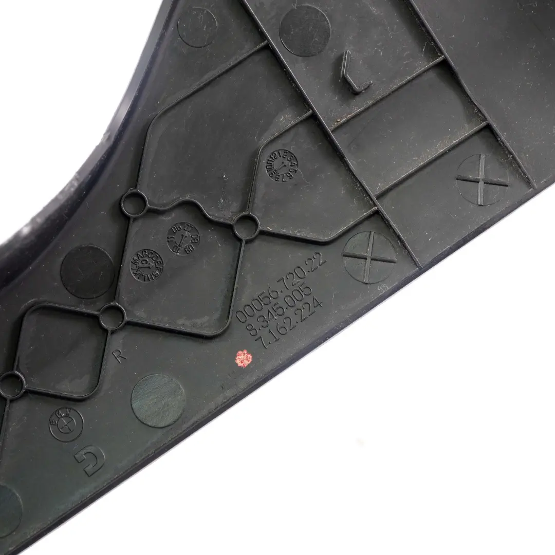 Covering Front Right O/S Upper Panelling Black to BMW X5 E70 Seat with Part number 7162224 BMW X5 E70 Seat Covering Front Right O/S Upper Panelling Black - SKU 7162224 - Part number 7162224
