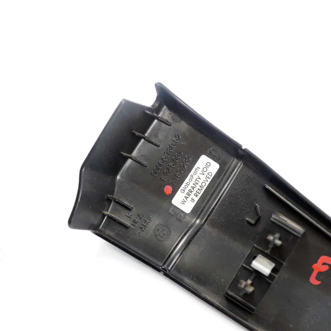 BMW X5 X6 E70 E71 Blende Sitzschiene Abdeckung Vorne Rechts Schwarz - SKU 7162232 - Teilenummer 7162232