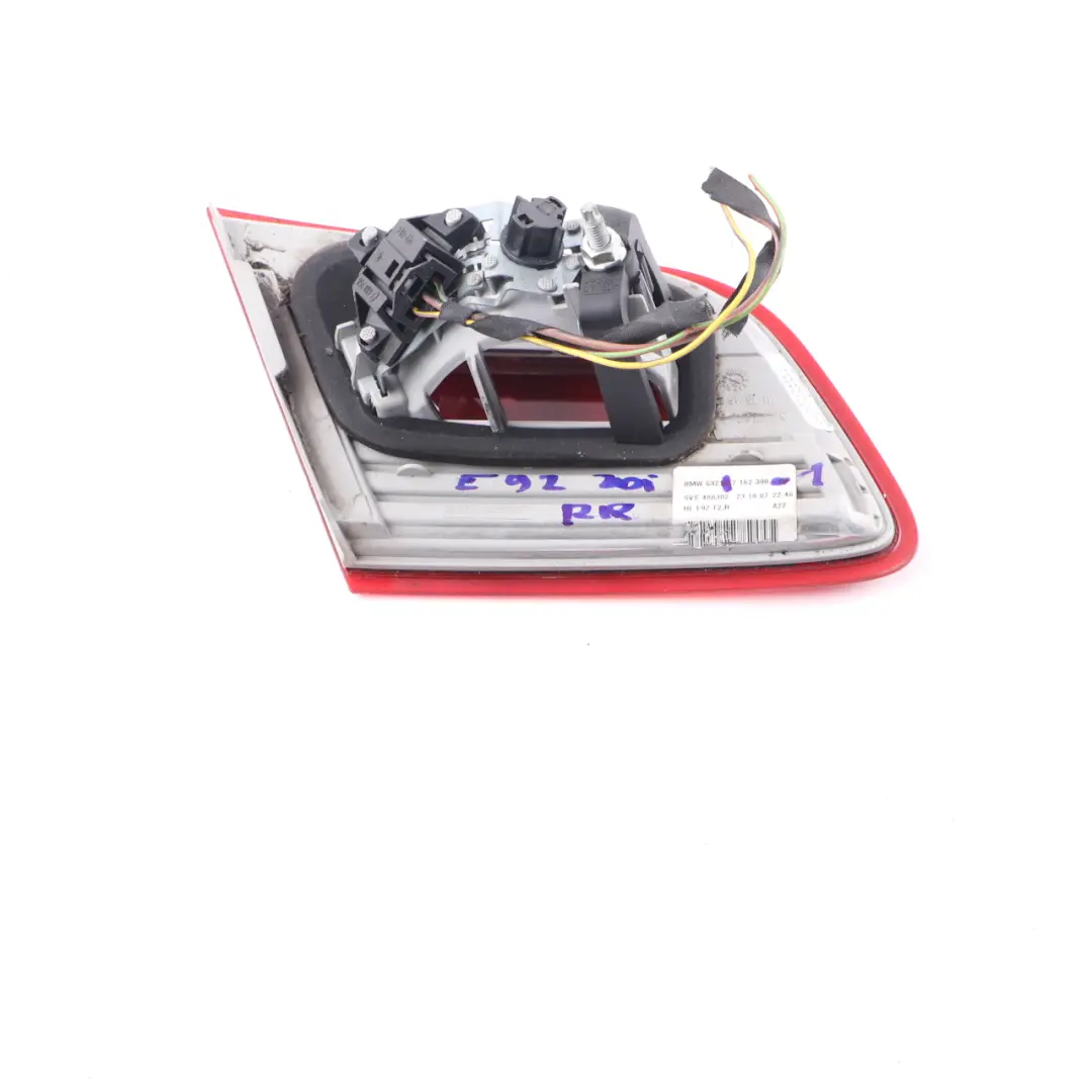 Luz TraseraBMW E92 Coupe Lampara En Tapa Maletero Porton Trasero Derecha - SKU 7162300-1 - Número de pieza 7162300