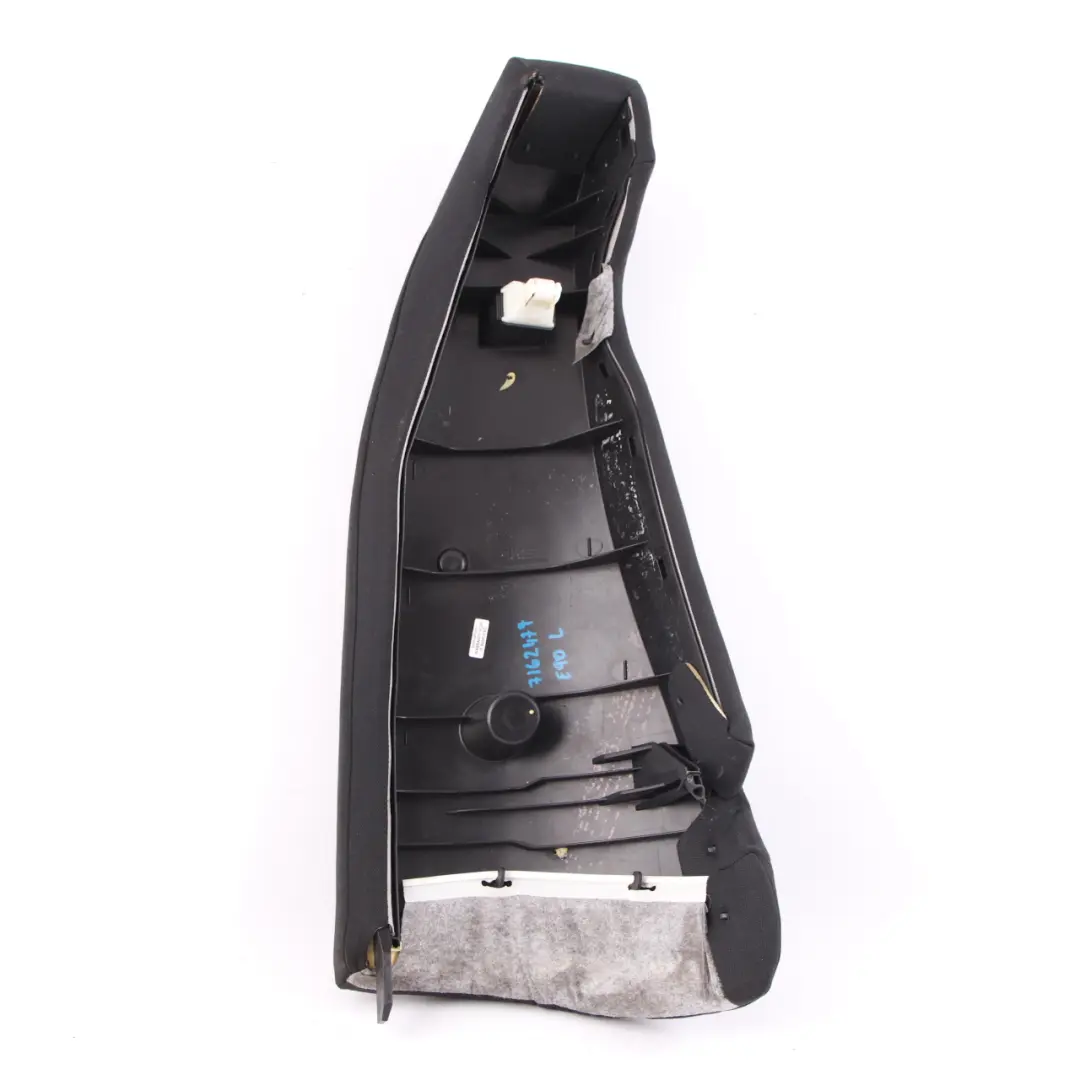 Lateral Trim Panel Cover Rear Left N/S Seats Cloth Linea Anthracite to BMW E90 with Part number 7162477 BMW E90 Lateral Trim Panel Cover Rear Left N/S Seats Cloth Linea Anthracite - SKU 7162477 - Part number 7162477
