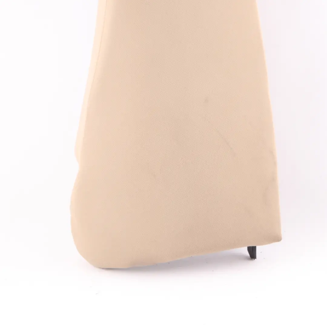 Lateral Trim Panel Cover Rear Left N/S Seat Cloth Beige 7149669 to BMW E90 with Part number 7162481 BMW E90 Lateral Trim Panel Cover Rear Left N/S Seat Cloth Beige 7149669 - SKU 7162481 - Part number 7162481