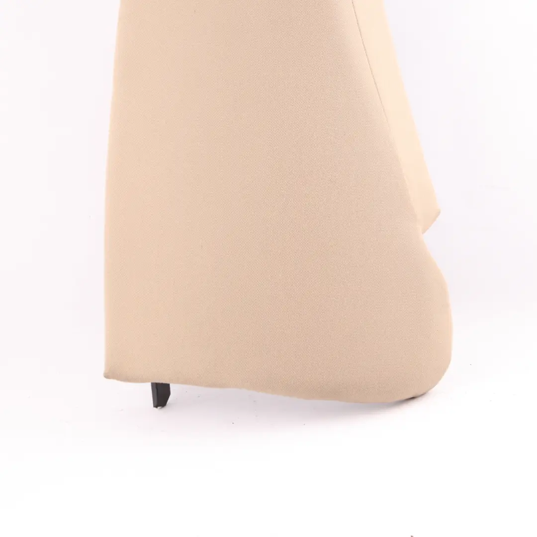 Lateral Trim Panel Cover Rear Right Seat O/S Cloth Beige to BMW E90 with Part number 7162482 BMW E90 Lateral Trim Panel Cover Rear Right Seat O/S Cloth Beige - SKU 7162482 - Part number 7162482