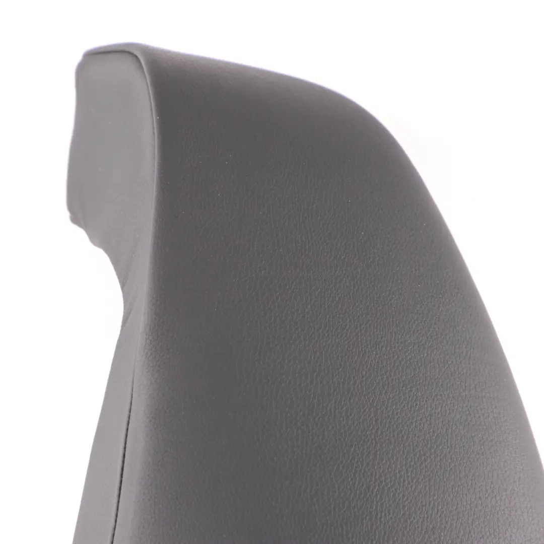 Left N/S Side Finisher Leather Dakota Schwarz to BMW E90 Saloon Rear Seat with Part number 7162499 BMW E90 Saloon Rear Seat Left N/S Side Finisher Leather Dakota Schwarz - SKU 7162499 - Part number 7162499