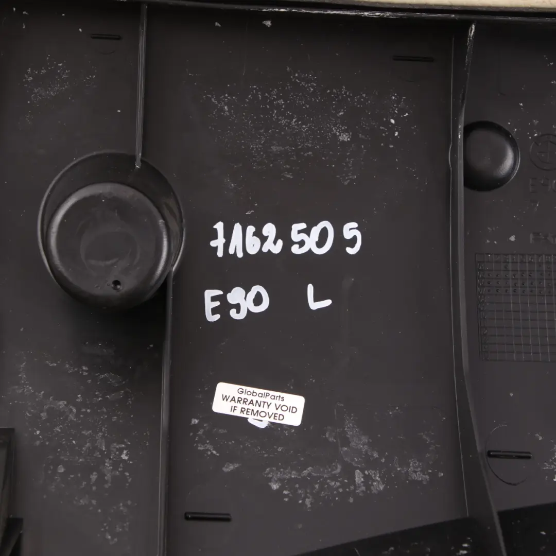 Lateral Panel Rear Left N/S Trim Side Cover Leather Dakota Lemon to BMW E90 Seat with Part number 7162505 BMW E90 Seat Lateral Panel Rear Left N/S Trim Side Cover Leather Dakota Lemon - SKU 7162505 - Part number 7162505